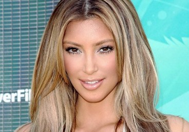 Dirty Blonde Hair Color on Kim Kardashian New Blonde Hair 368x258